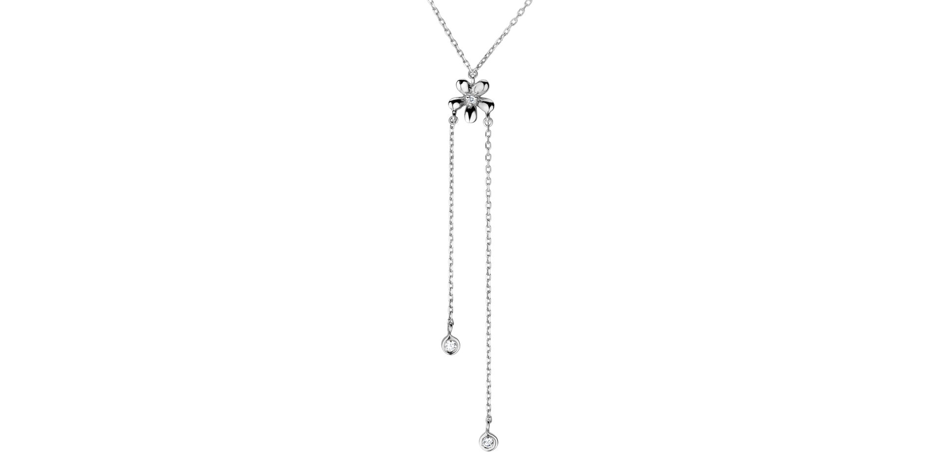 Diamond necklace Bloom Waterfall