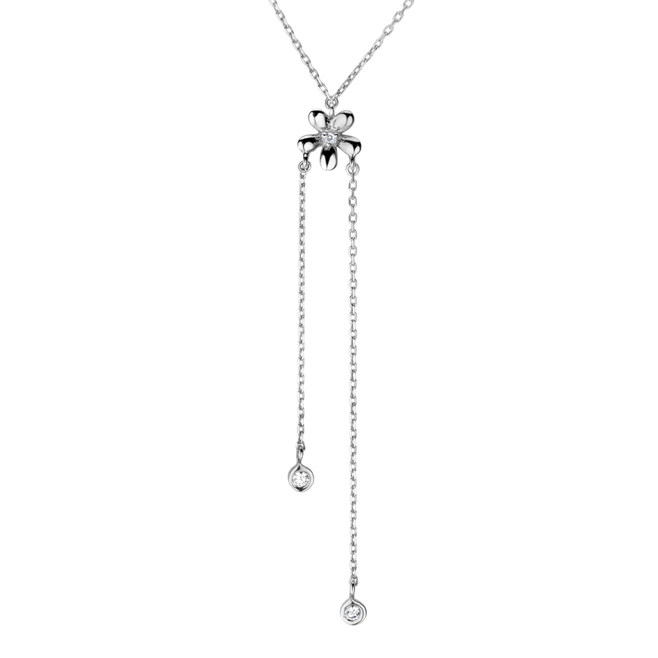 Diamond necklace Bloom Waterfall