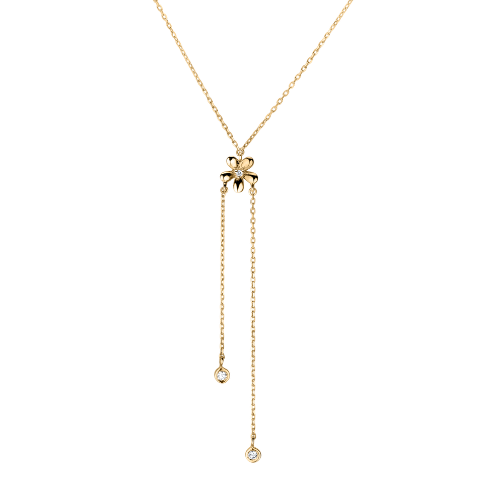 Diamond necklace Bloom Waterfall