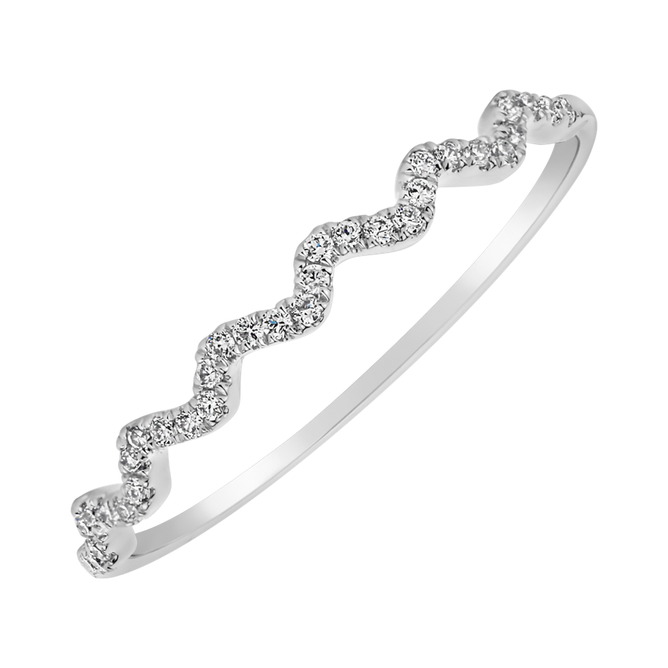 Diamond ring Sparkling Waves