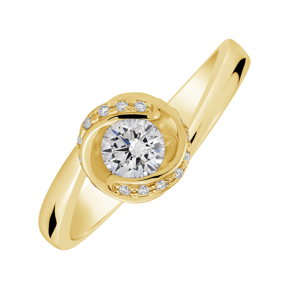 Diamond ring Twisted Tenderness