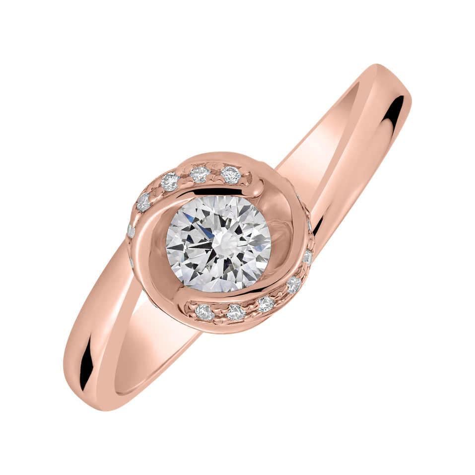 Diamond ring Twisted Tenderness