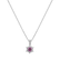 Diamond pendant with Spinel Fancy Fairytale2
