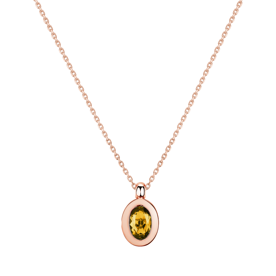 Necklace with Citrine Sweet Candy
