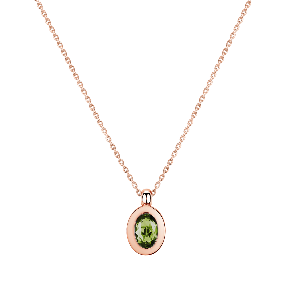 Necklace with Peridot Sweet Candy