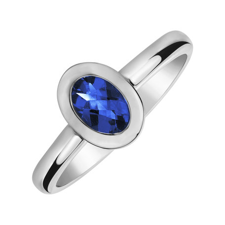Ring with Tanzanite Space Bonbon