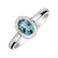 Ring with Topaz Sky Space Bonbon2