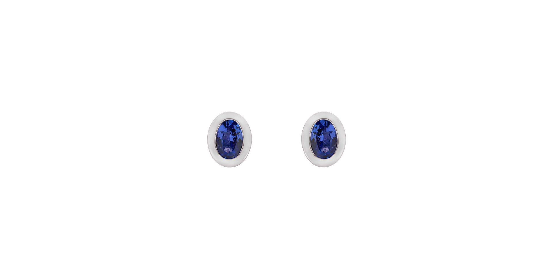 Earrings with Tanzanite Sweet Candy