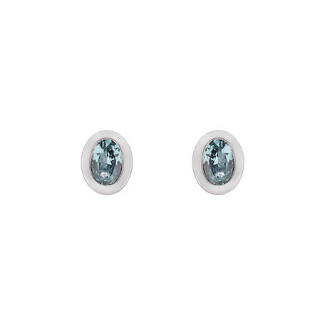 Earrings with Topaz Sky Sweet Candy
