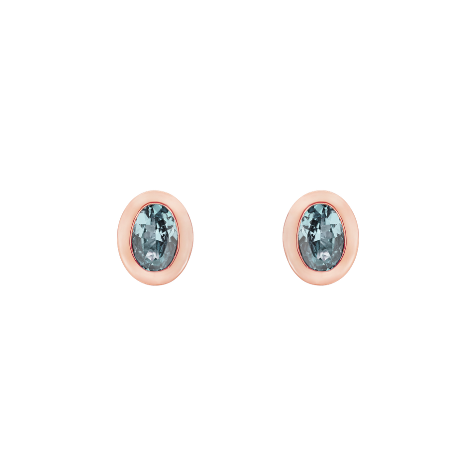 Earrings with Topaz Sky Sweet Candy