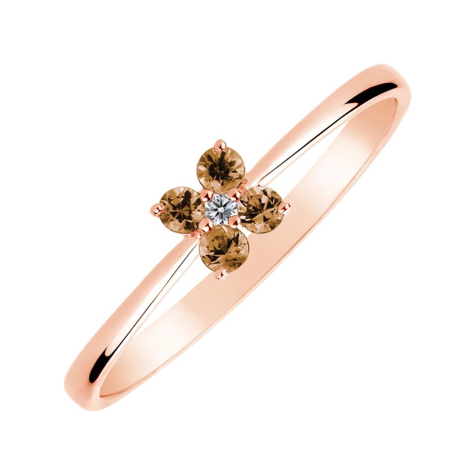 Diamond ring Divine Bloom