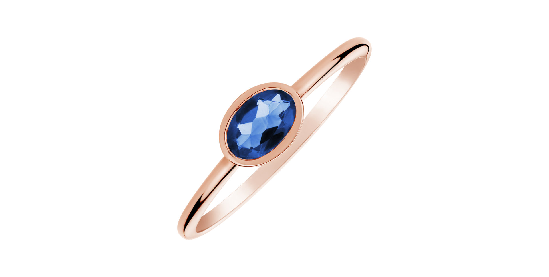 Ring with Tanzanite Space Bonbon