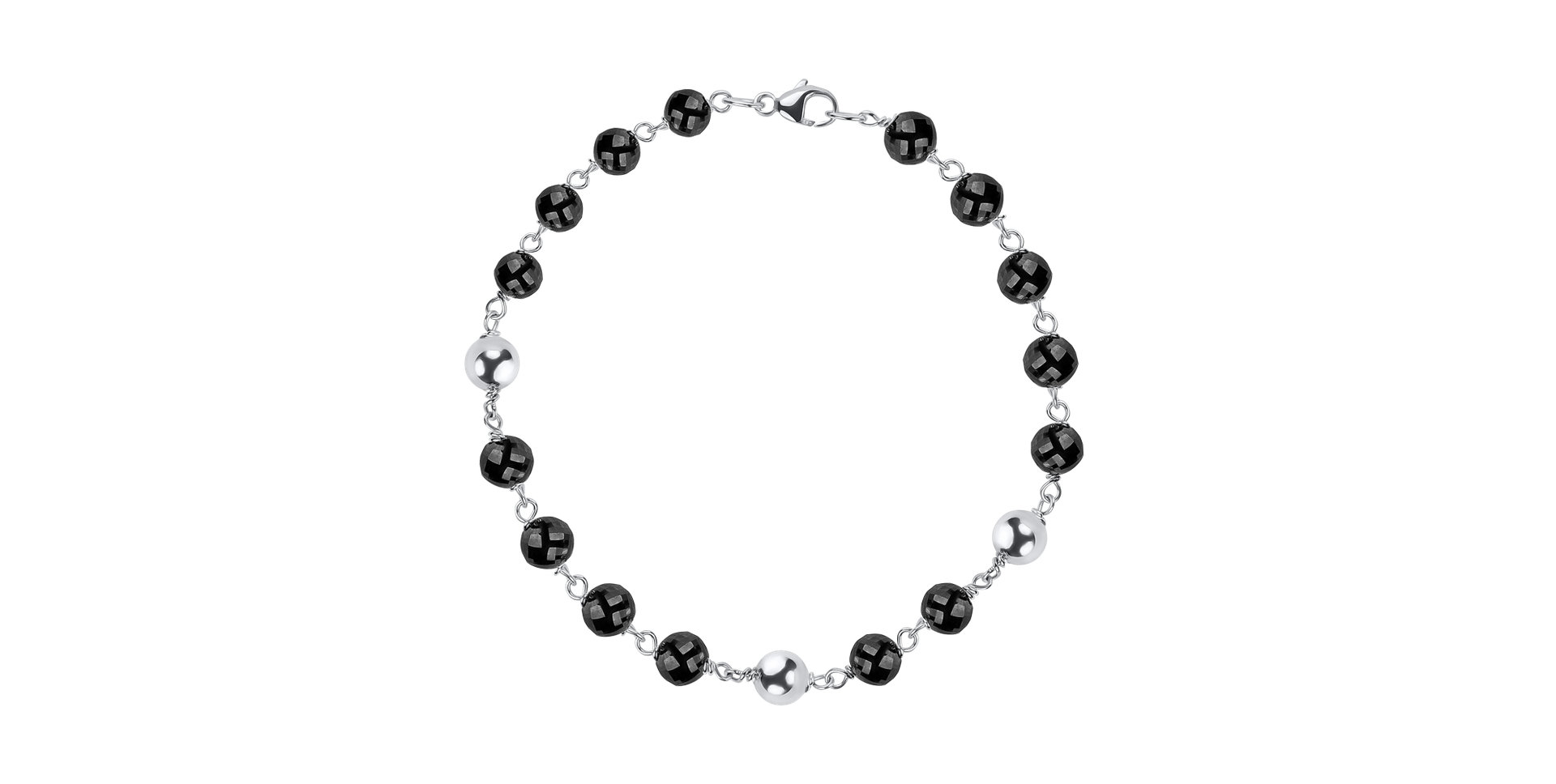 Bracelet with black diamonds Donatella