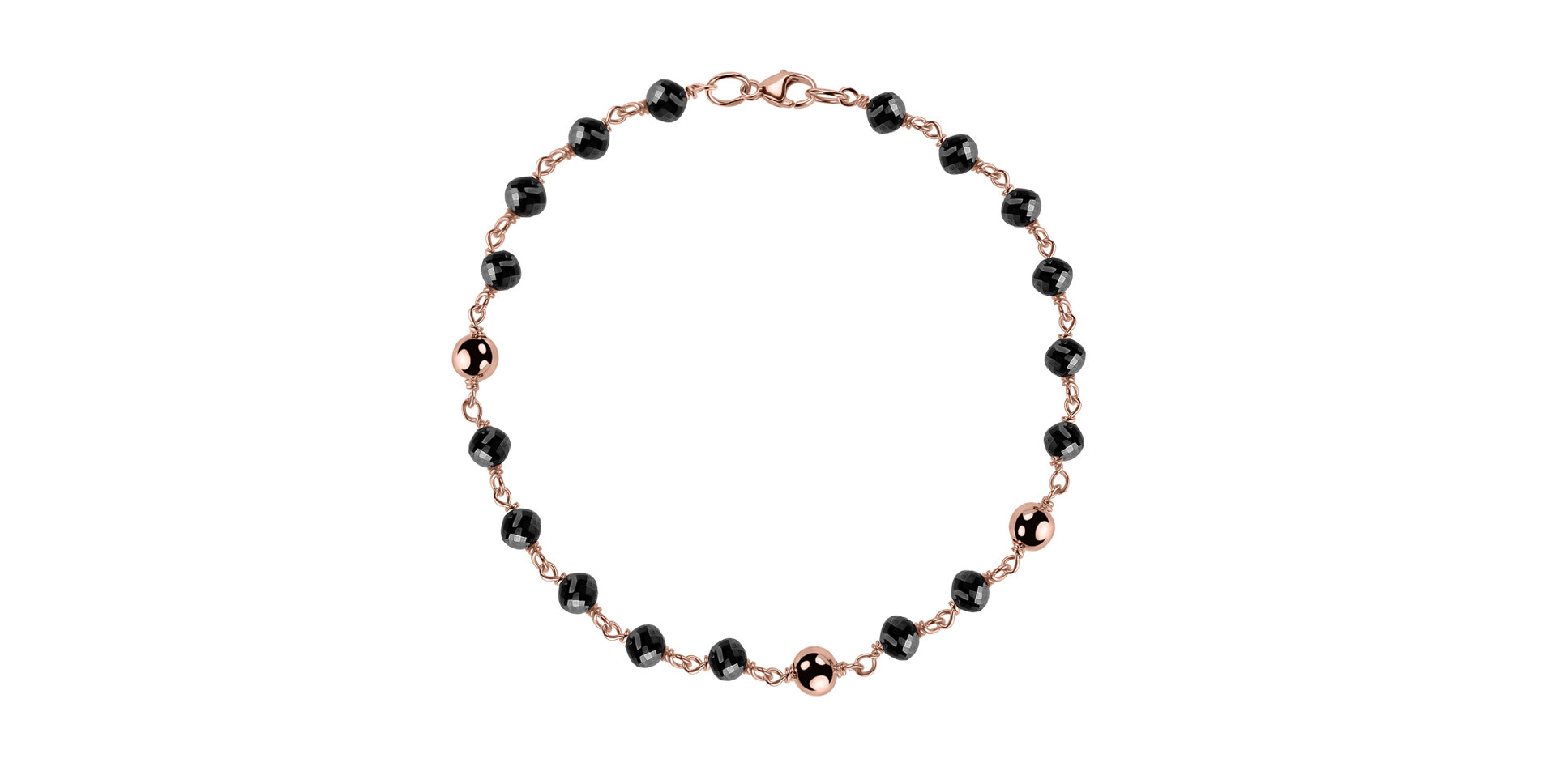 Bracelet with black diamonds Donatella