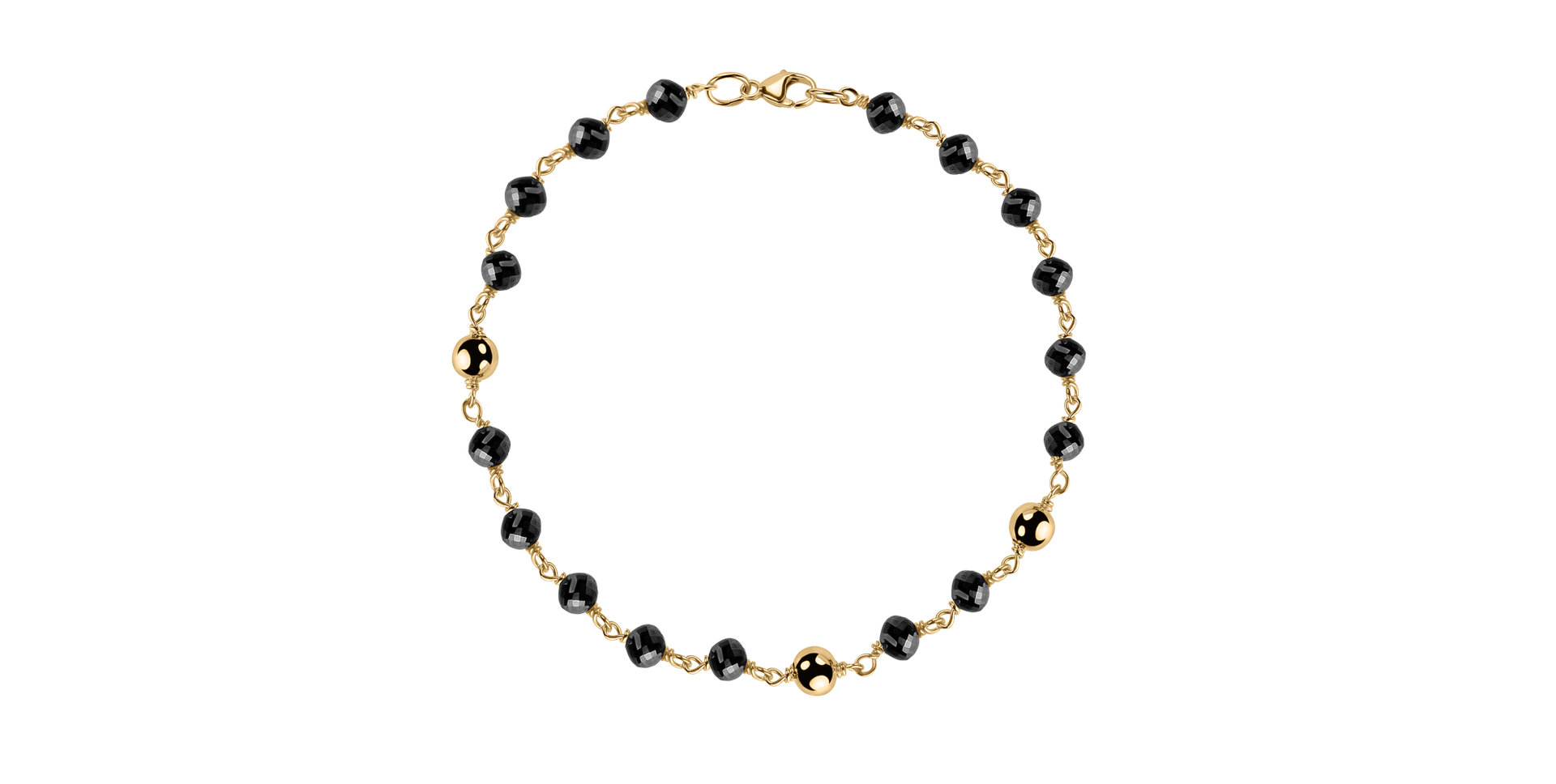 Bracelet with black diamonds Donatella