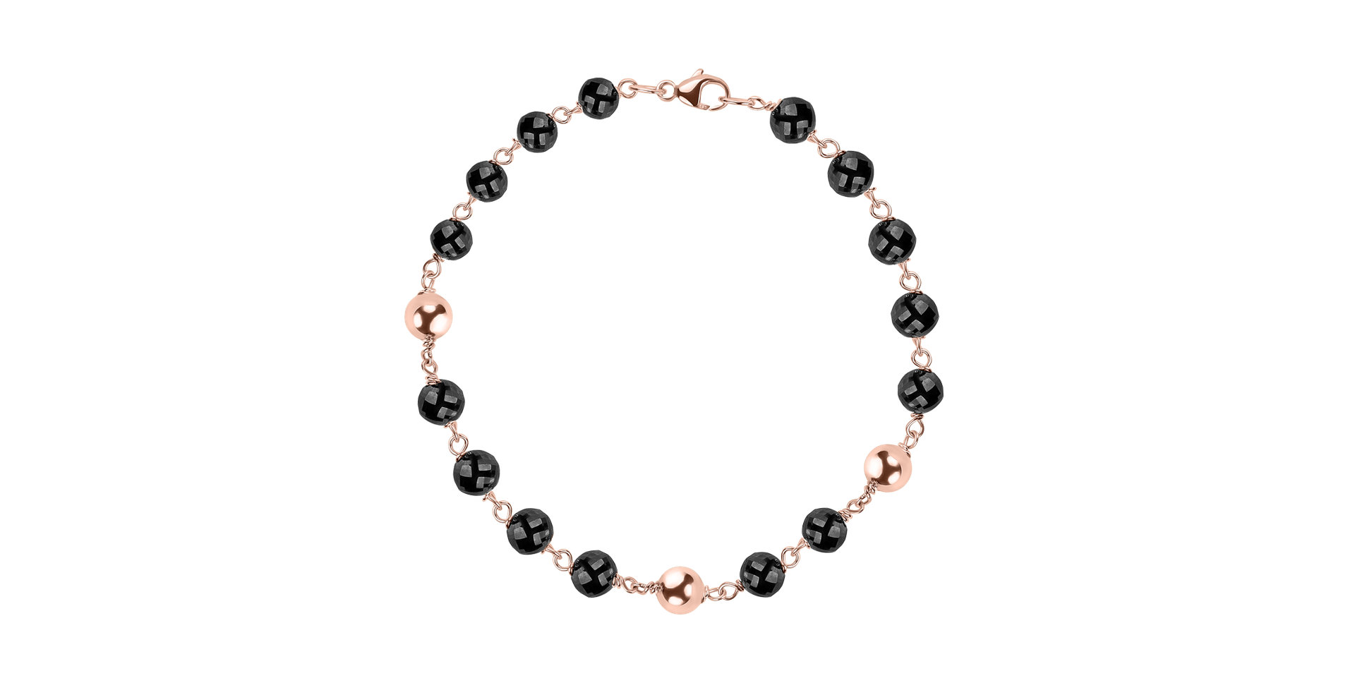 Bracelet with black diamonds Donatella
