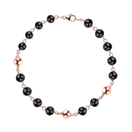 Bracelet with black diamonds Donatella