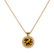 Diamond necklace with Citrine Luxury Bonbon2