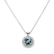 Diamond necklace with Topaz Sky Luxury Bonbon2