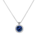 Diamond necklace with Tanzanite Moondust2