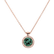 Diamond necklace with Topaz Moondust2