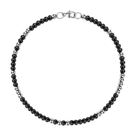 Bracelet with black diamonds Marbles Mood