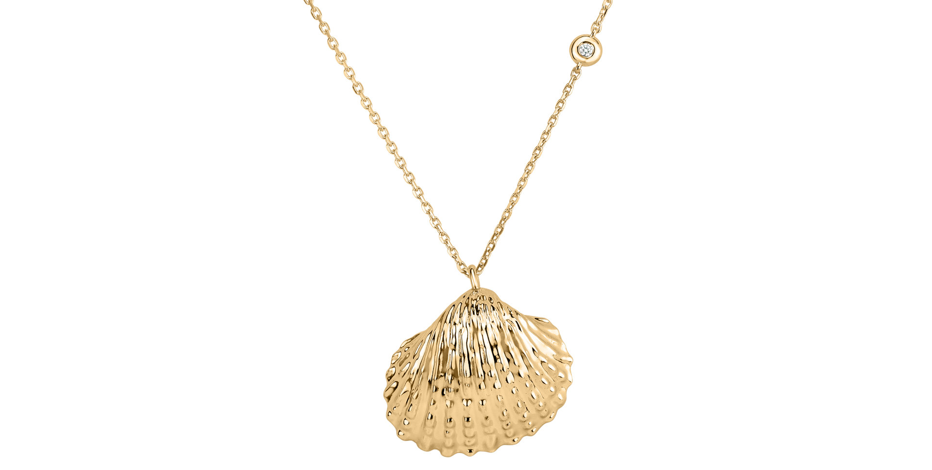 Diamond necklace Luxury Clam