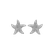 Diamond earrings Glossy Starfish2