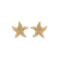 Diamond earrings Glossy Starfish2