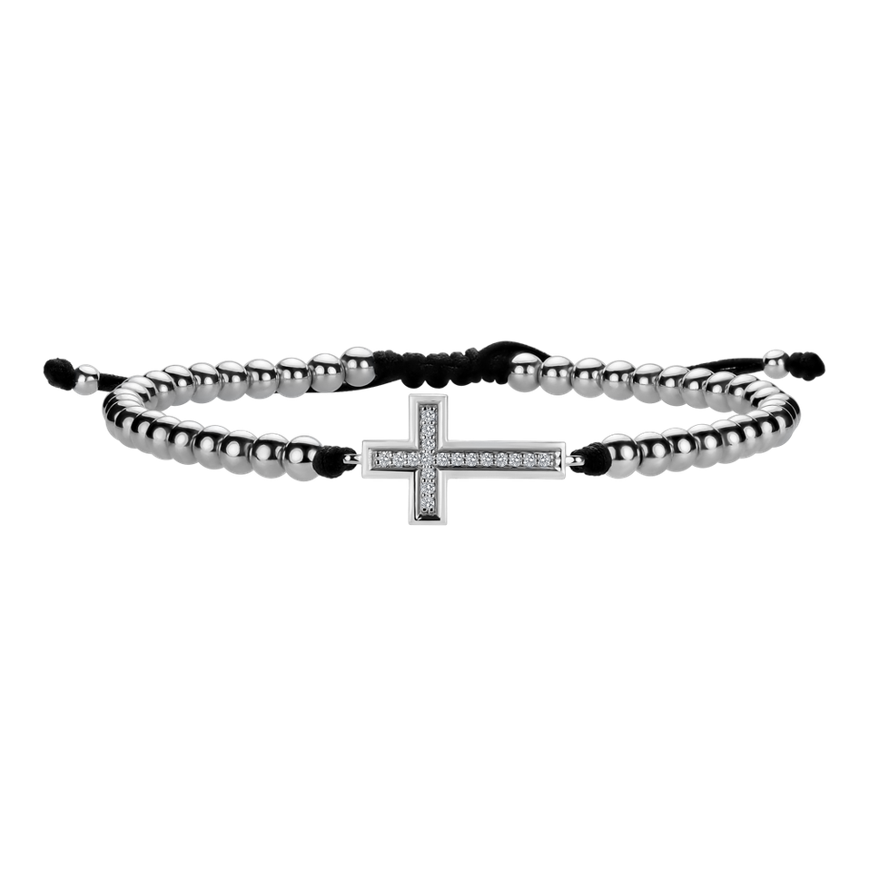 Bracelet with diamonds Protective Charm