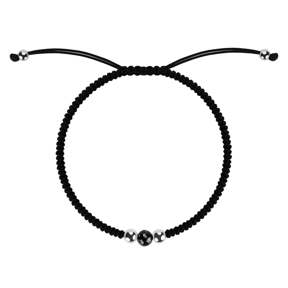 Bracelet with black diamonds Night Spell