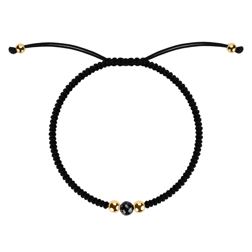 Bracelet with black diamonds Night Spell