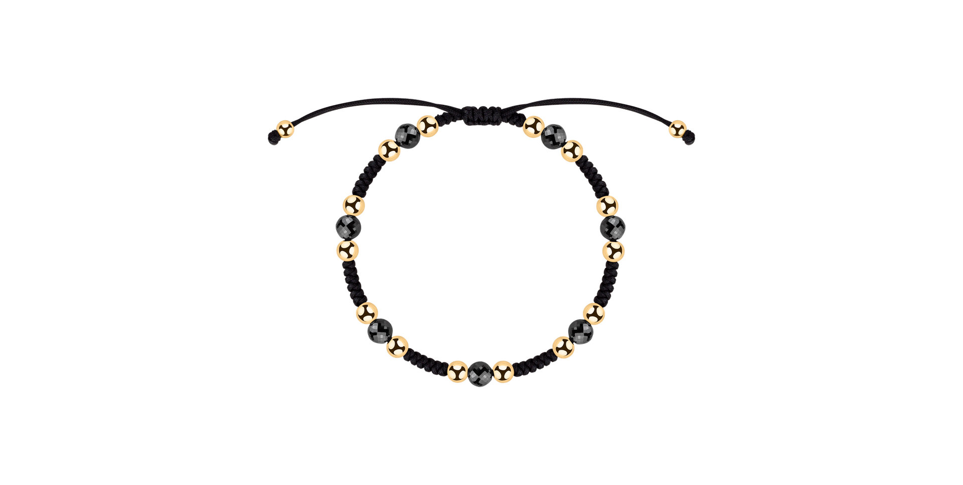 Bracelet with black diamonds Wonder Balls