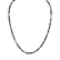 Necklace with black diamonds Night Chain2