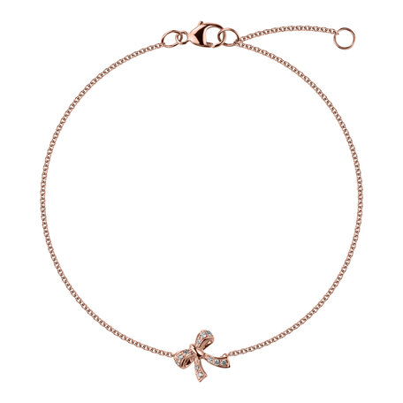 Diamond bracelet Shiny Bow