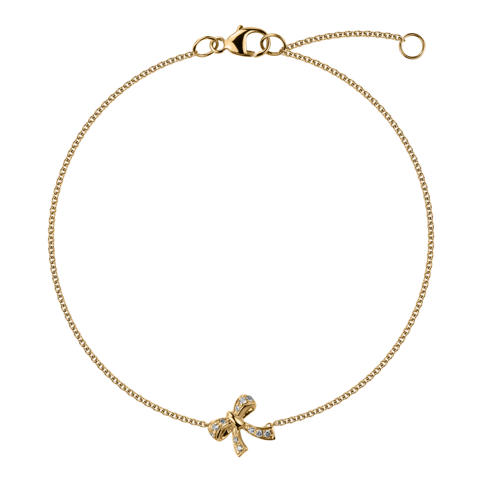 Diamond bracelet Shiny Bow
