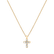 Diamond necklace Glossy Cross2