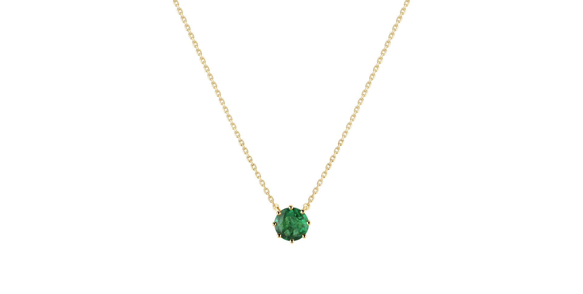 Necklace with Emerald Salander