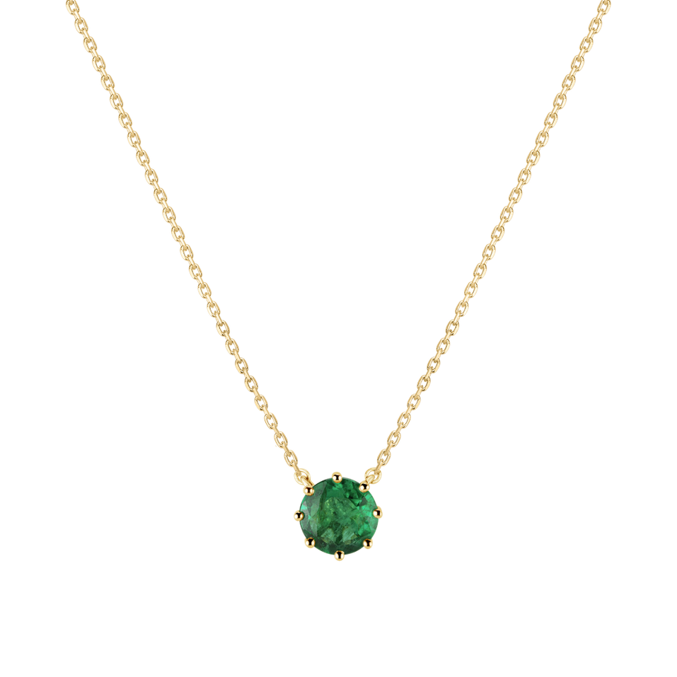 Necklace with Emerald Salander