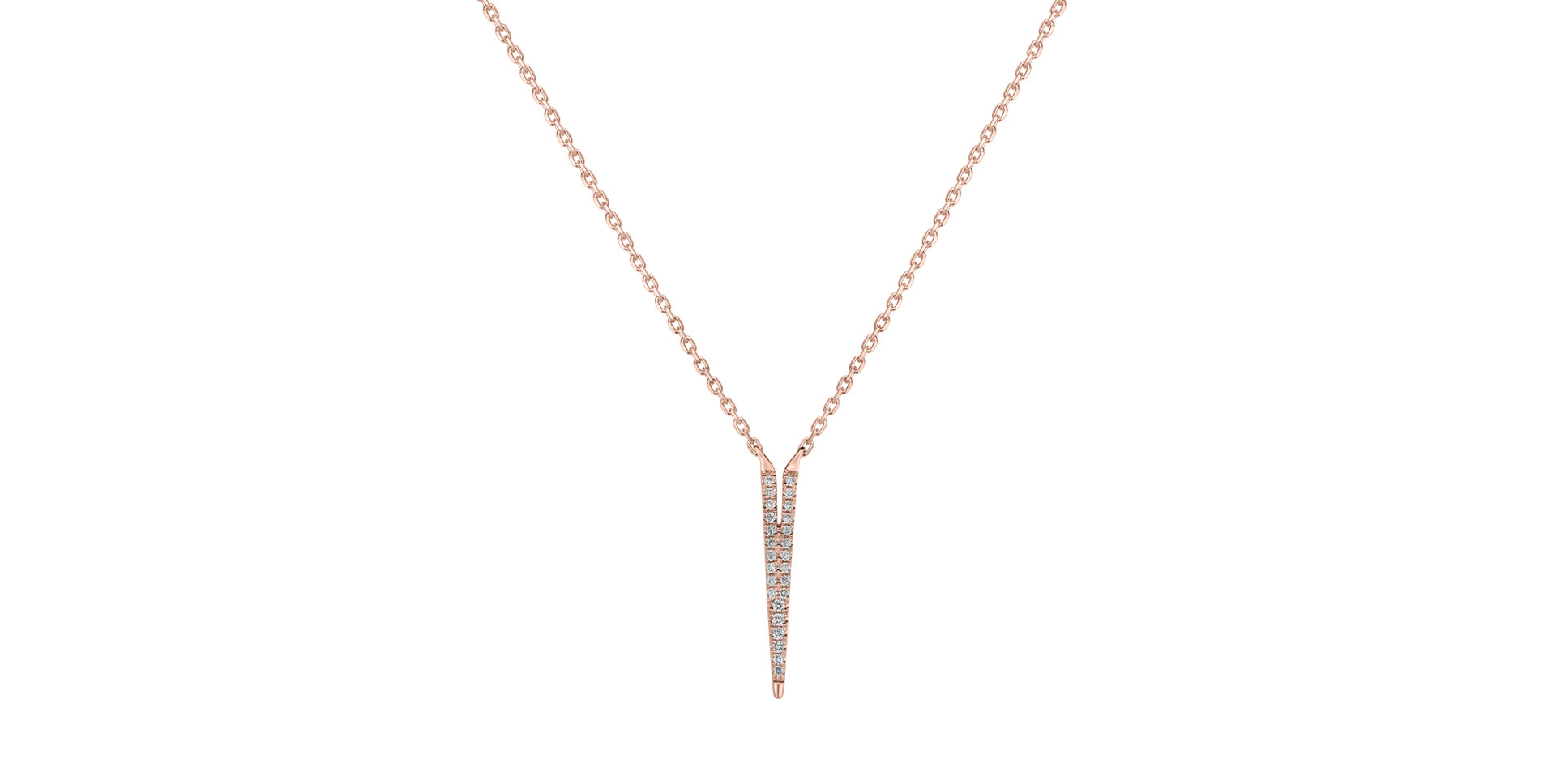 Diamond necklace Broken Glamour