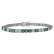 Diamond bracelet with Emerald Aurorra2
