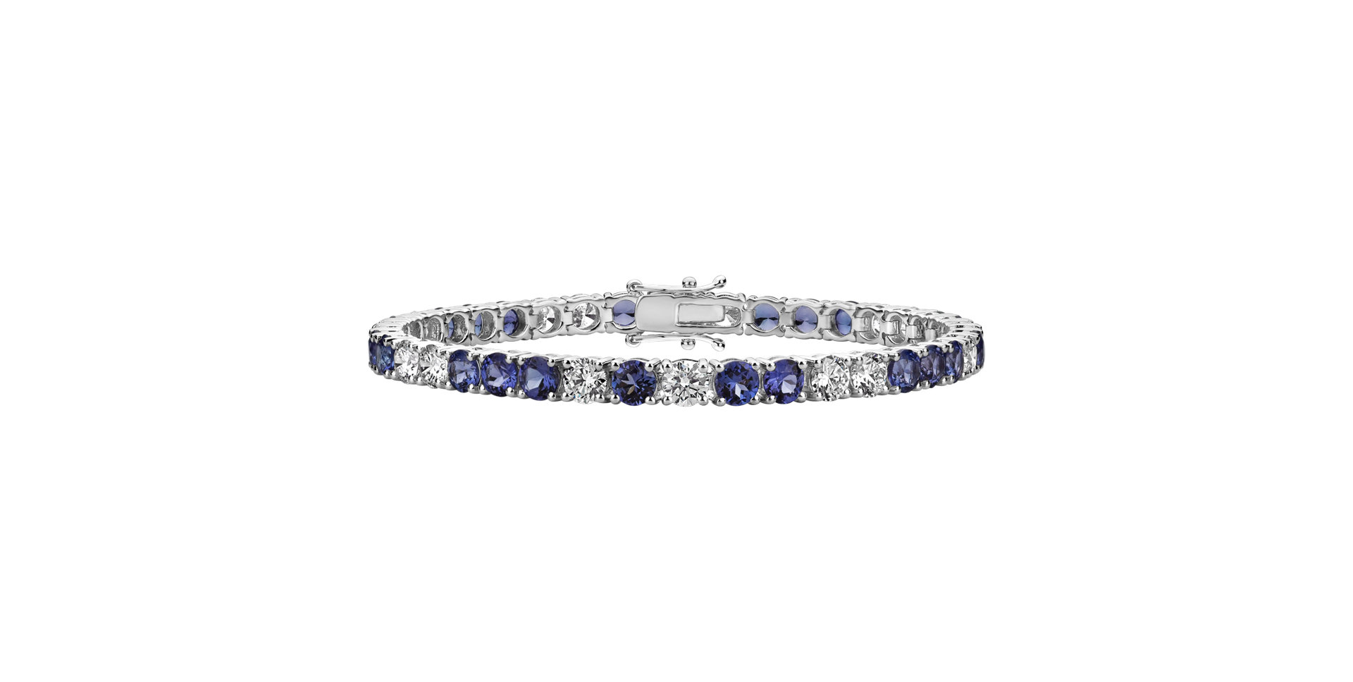 Diamond bracelet with Tanzanite Belissia