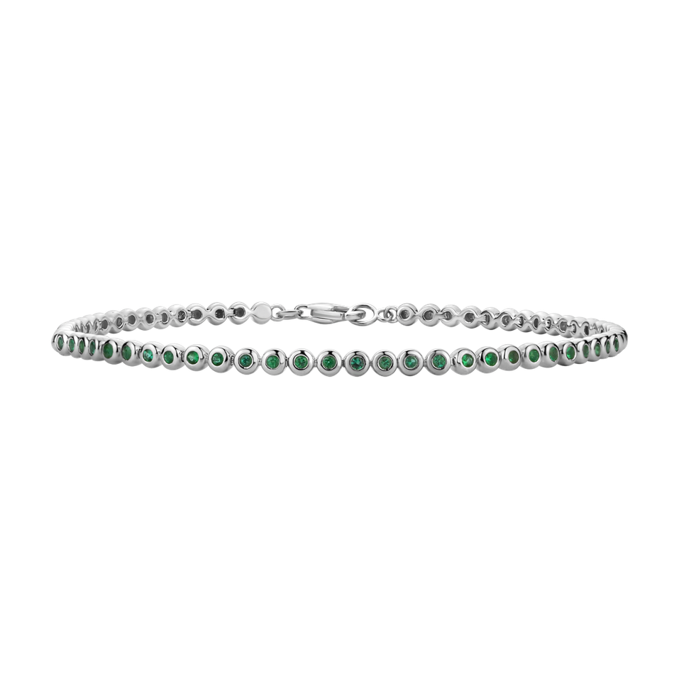 Bracelet with Emerald Essential Spendour