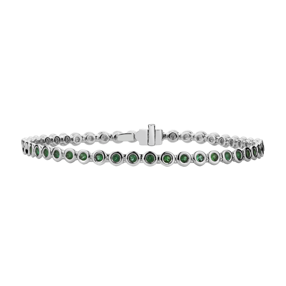 Bracelet with Emerald Essential Brilliance