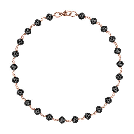 Bracelet with black diamonds Dark Melody