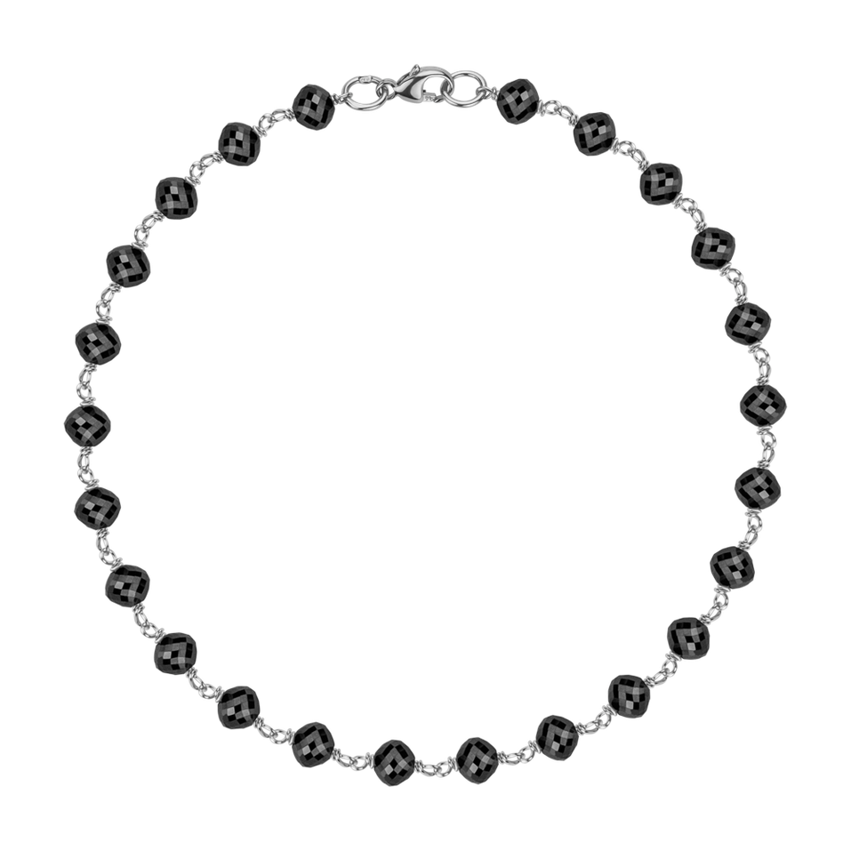 Bracelet with black diamonds Dark Melody
