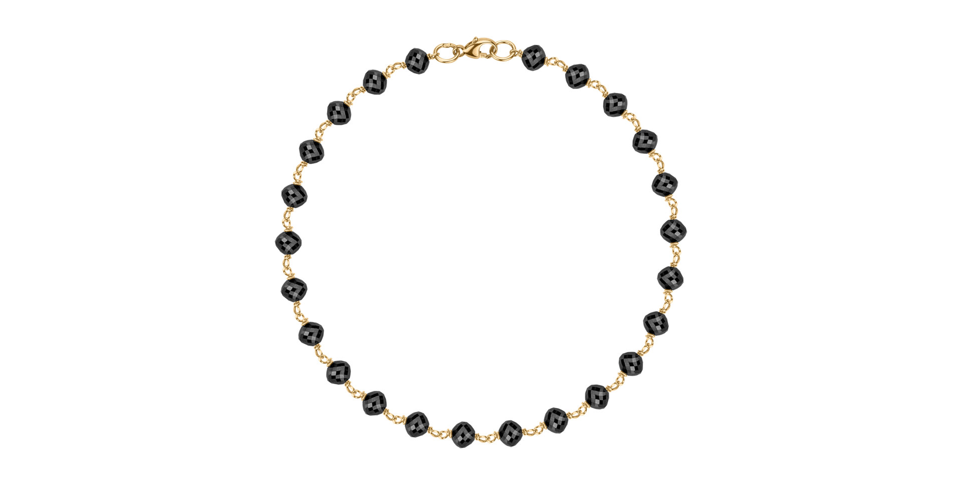 Bracelet with black diamonds Dark Melody