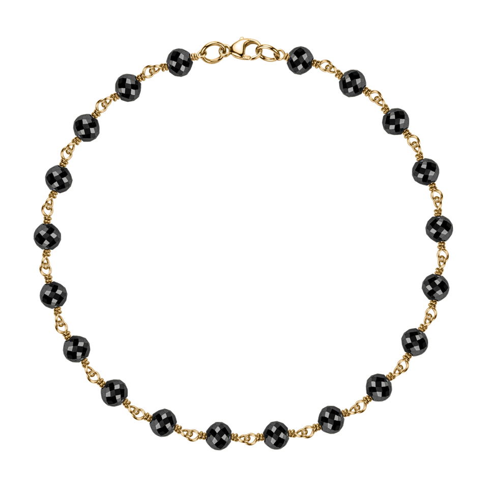 Bracelet with black diamonds Dark Melody