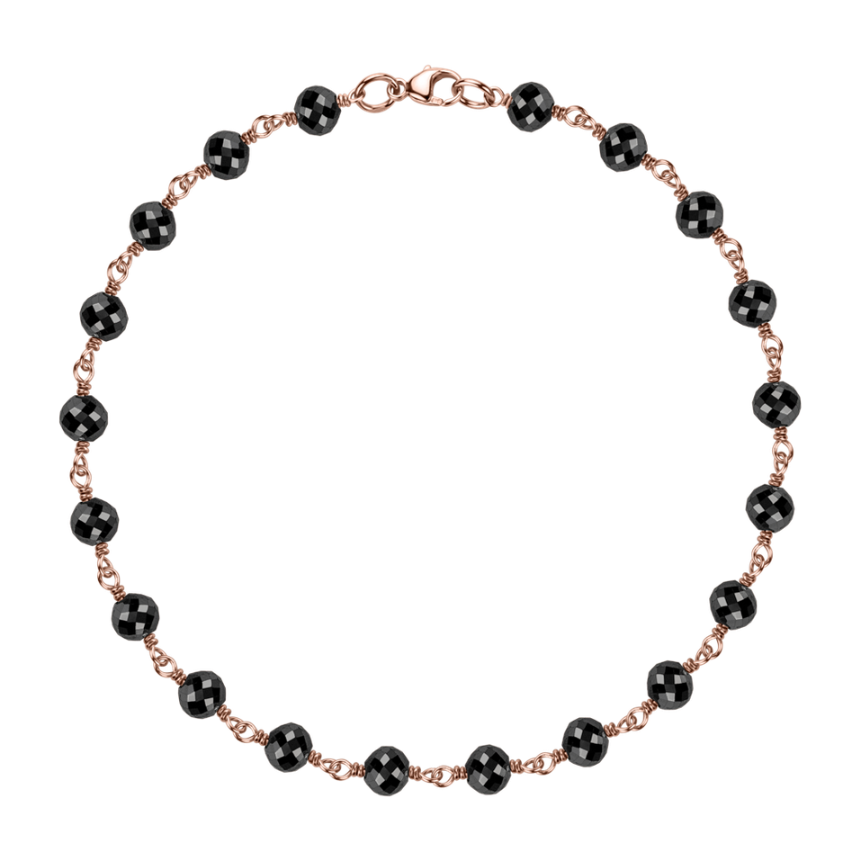Bracelet with black diamonds Dark Melody