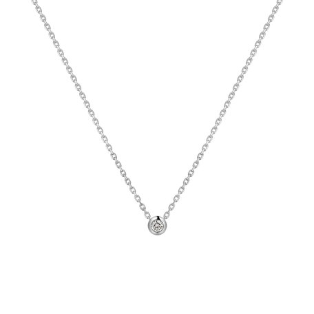 Diamond necklace Sparkling Dots
